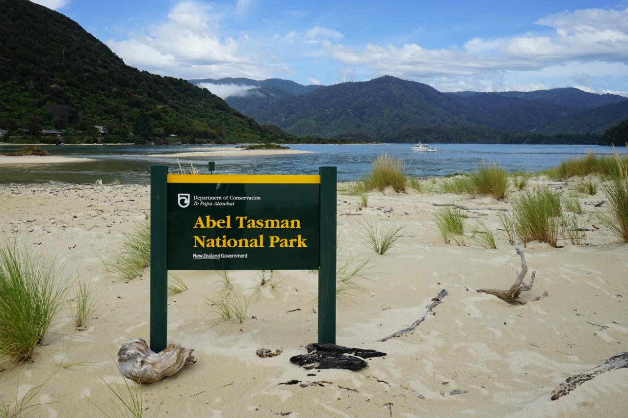 Unterwegs im Abel Tasman National Park