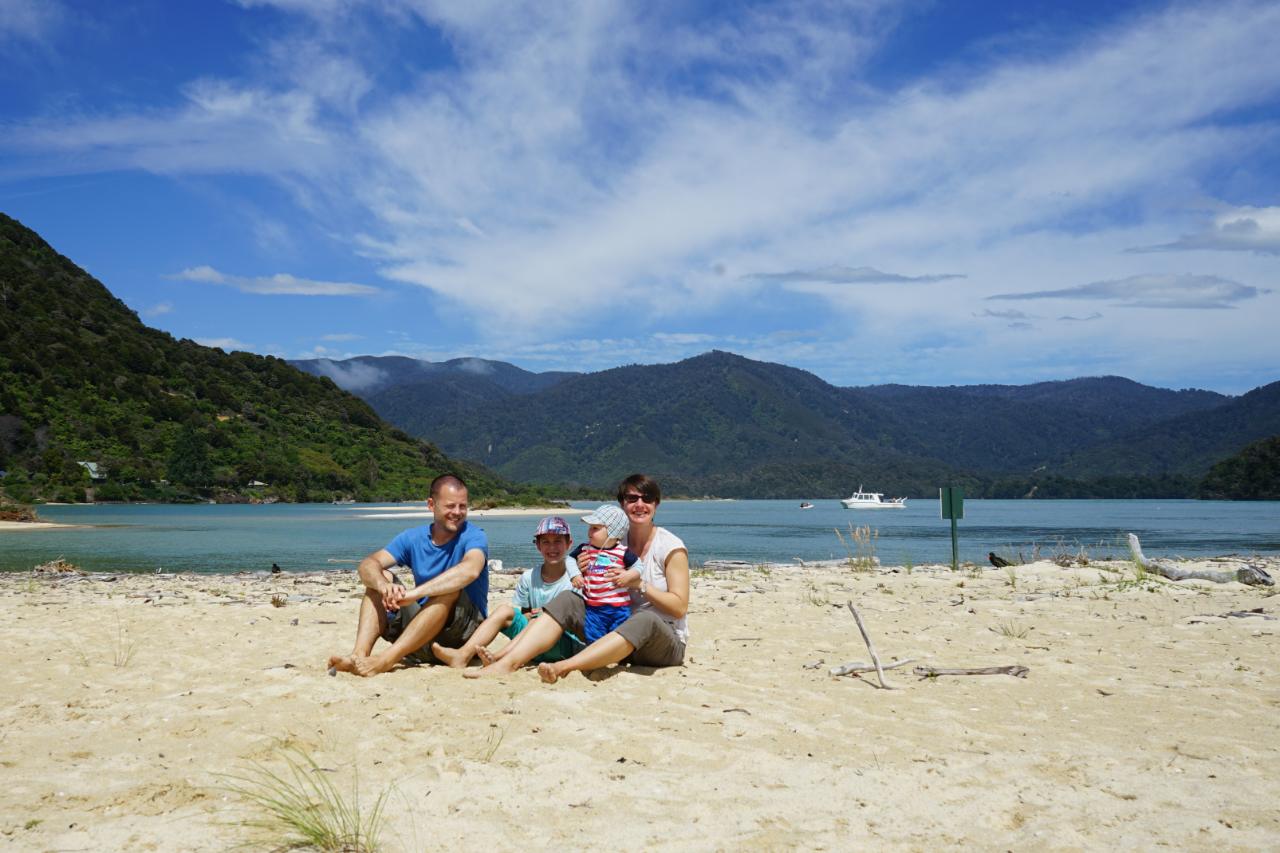 Unterwegs im Abel Tasman National Park