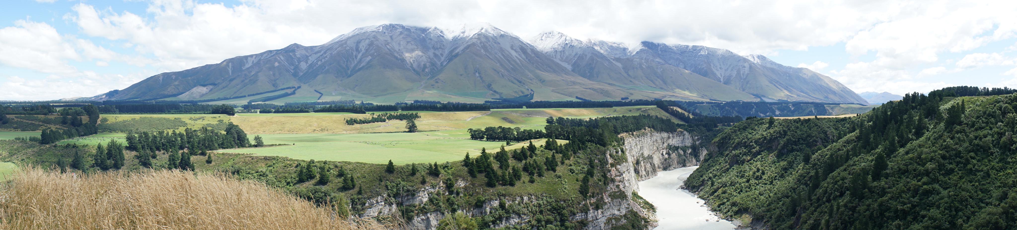 Rakaia Gorge Walkway und Lake Tekapo