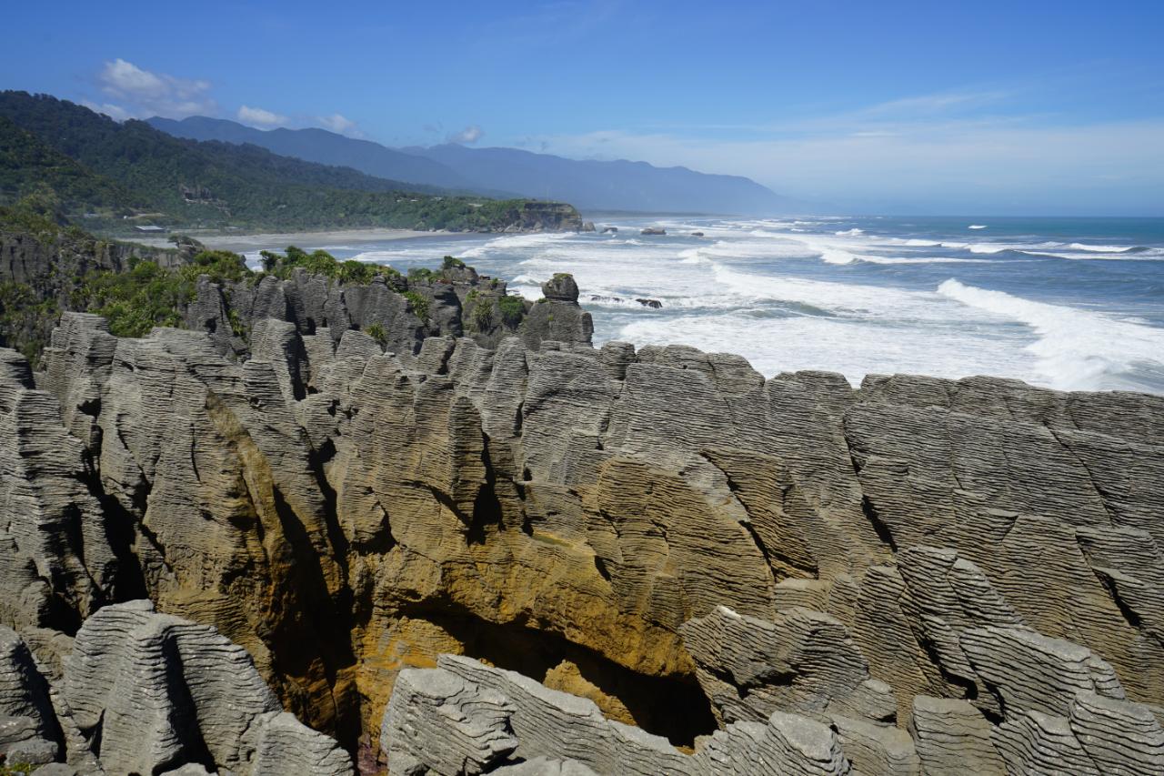 Pancake Rocks und Rapahoe